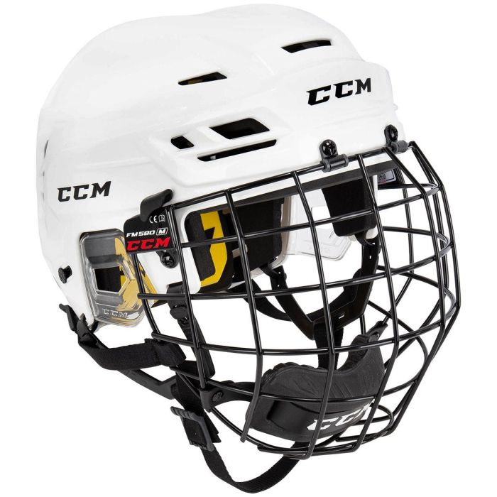 Шолом CCM TACKS 210 з решіткою WHITE