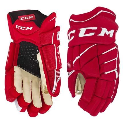 Краги CCM TACKS 9060 JR подростковые RED/WHITE