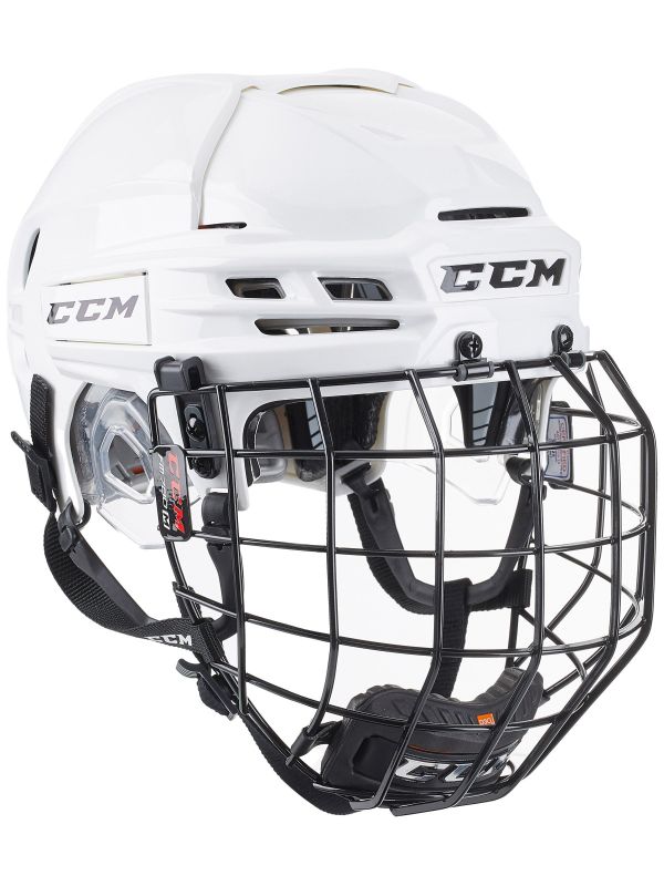 Шолом CCM TACKS 910 з решіткою WHITE