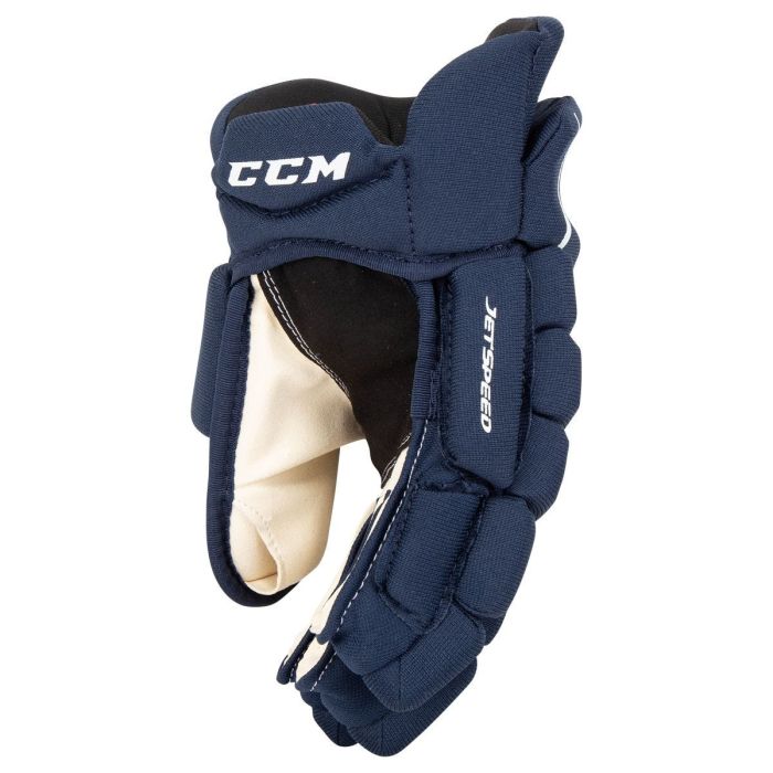 Краги CCM Jetspeed FT475 JR підліткові NAVY/WHITE