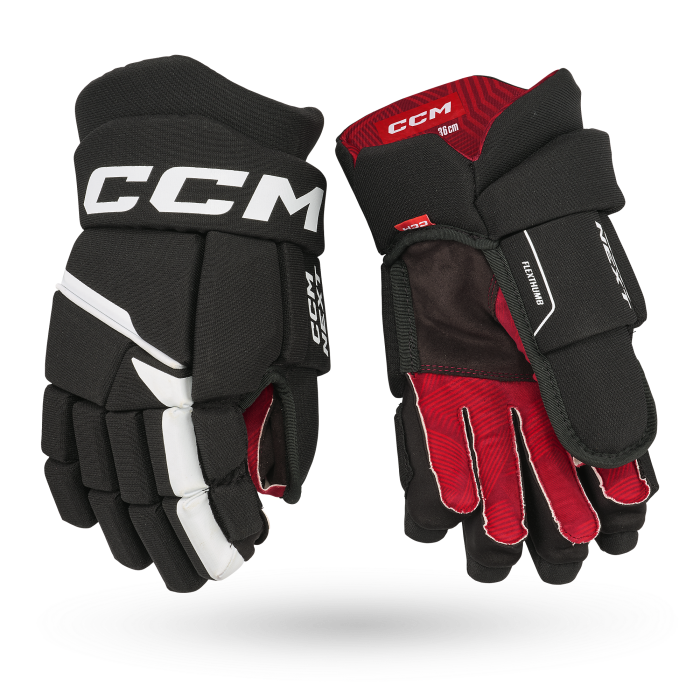 Краги CCM NEXT JR подростковые BLACK/WHITE